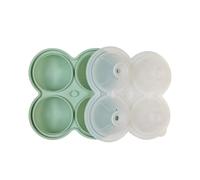 Grandi stampi for cubetti di ghiaccio, cubetti, si sciolgono lentamente, liberamente, facili da modellare a forma di imbuto for bevande fredde. Stampo for gel di silice(4 grid Green)
