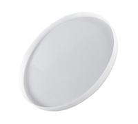 Grandi stampi in resina - Forma rotonda per tavolo in resina creativa in silicone con 3 gambe per caffè in ghisa epossidica per tavolo fluviale fai da te | Progetto artistico in resina per Home