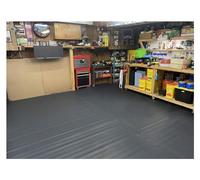 Grandi tappetini in gomma per pavimento impermeabili garage spessore 3 mm resistente tappetino in gomma per auto/casa palestra/SUV/camion/capannone/furgone/officina, 1 m, 2 m, 3 m, 4 m, 5 m, 6 m di