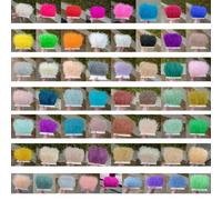 Grandi ventagli di piume di struzzo con 13 barre, piume verde menta, ventaglio pieghevole per feste di carnevale, festival, opera, accessori decorativi - Colori personalizzati - Piccolo 1 pezzo