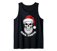 Grandine Santa Pagan Happy Solstice Hate Christmas Skull Canotta