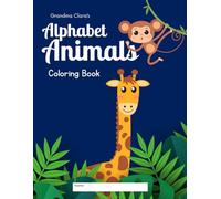 Grandma Clara's Alphabet Animals Coloring Book