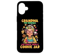 Grandma is the original life coach with a cookie jar Custodia per iPhone 16 Plus