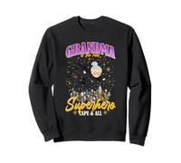 Grandma is The Real Superhero, Cape And all Felpa