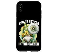 Grandma Life Is Better In The Garden Gnome For Retirement Custodia per iPhone XS Max