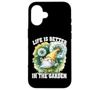 Grandma Life Is Better In The Garden With Dandelion Wishes Custodia per iPhone 16