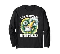 Grandma Life Is Better In The Garden With Dandelion Wishes Maglia a Manica