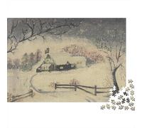 Grandma Moses Puzzle 1000 Pezzi, Puzzles opere d'arte famose nel mondo Per Adulti, Rompicapo dipinto Divertenti, Per Famiglia, Regalo Di Festa, Collezione Challenge, arte Puzzle Impossibili