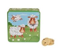 Grandma Wild 's Spring - Scatola per biscotti con pecore e agnello, 160 g