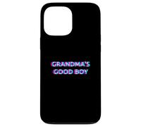 Grandma's Good Boy 2000s Grunge Aesthetic Dog Themed Custodia per iPhone 13 Pro Max