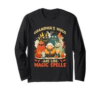 Grandmas Hugs Are Like Magic Spells Maglia a Manica