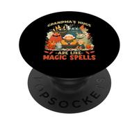 Grandmas hugs are like magic spells PopSockets PopGrip Adesivo