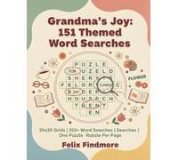 Grandma's Joy: 151 Themed Word Search Puzzles Book