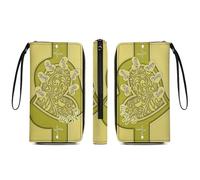 Grandma's Little Sweethearts - Portafoglio lungo personalizzato in pelle con nome - Portafoglio personalizzato per compleanno da donna, regalo amorevole per nonna, madre, mamma (Portafoglio-a09)