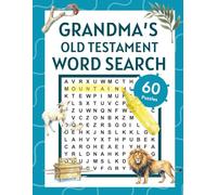Grandma's Old Testament Word Search Book: 60 Bible-Based Word Find Puzzles | 8.5x11