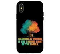 Grandmas wisdom is the shining light of the family Custodia per iPhone X/XS
