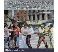 GRANDMASTER FLASH & FURIOUS FIVE - GRANDMASTER FLASH & FURIOUS FIVE - GRANDMASTER FLASH & FURIOUS FIVE LP GERMAN ISSUE (11163)