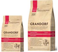 Grandorf Cat Adult Indoor Agnello e Riso Integrale per Gatti Adulti 400 gr