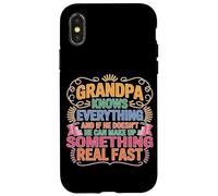 Grandpa Knows All Or Makes It Up Fast Custodia per iPhone X/XS