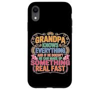 Grandpa Knows All Or Makes It Up Fast Custodia per iPhone XR