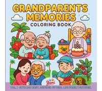 Grandparents Memories V.1: Easy Coloring book . Inspired by real family photos.