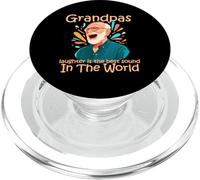 Grandpas laughter is the best sound in the world PopSockets PopGrip per MagSafe
