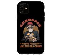 Grandpas wisdom priceless like his old coins Custodia per iPhone 11