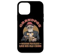 Grandpas wisdom priceless like his old coins Custodia per iPhone 12 mini