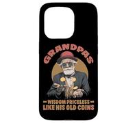 Grandpas wisdom priceless like his old coins Custodia per iPhone 15 Pro