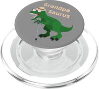 Grandpasaurus Funny Dinosaur Grandpasaur T-Rex Grandpa da uomo PopSockets PopGrip per MagSafe