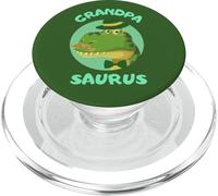Grandpasaurus Funny Dinosaur Grandpasaur T-Rex Grandpa da uomo PopSockets PopGrip per MagSafe