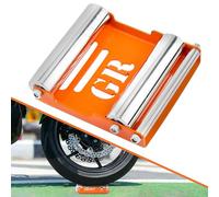 GrandpitStop - Rullo per pulizia ruote moto, per pulizia pneumatici e lubrificazione catena - Cavalletto ruota Groller (Medio (bici < 485 libbre))