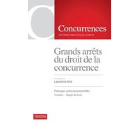 Grands arrêt du droit de la concurrence (Tascabile)
