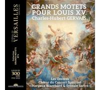 Grands Motets Pour Louis Xv - Gervais / Sartre / Les Ombres (Audio Cd)