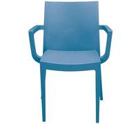 GRANDSOLEIL 24 Poltrone Venice in polipropilene blu avio