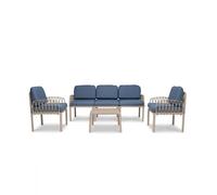 GRANDSOLEIL MURANO SALOTTO JUTA E BLU S7729JBL