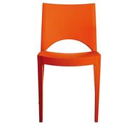 GRANDSOLEIL Sedia Paris Arancione S6314A