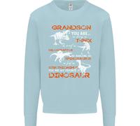 Grandson Voi Sono il Mio Favourite Dinosauro Uomo Felpa Maglione