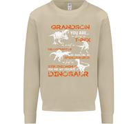 Grandson Voi Sono il Mio Favourite Dinosauro Uomo Felpa Maglione