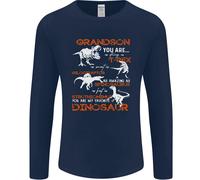 Grandson Voi Sono il Mio Favourite Dinosauro Uomo Maniche