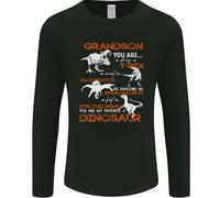 Grandson Voi Sono il Mio Favourite Dinosauro Uomo Maniche