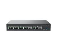 Grandstream GCC6011 - All-in-one device VPN Router NGFW Switch and IP PBX. 2x SFP 10x GbE WAN/LAN 4x PoE-Out 2.5Gbps NAT routin