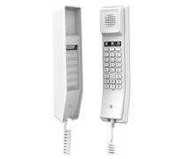 Grandstream GHP610 HD Audio Powerable Over PoE 2 Line IP Hotel Phone, Bianco