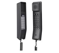 Grandstream Telefono compatto per hotel GHP611 con Wi-Fi integrato, nero