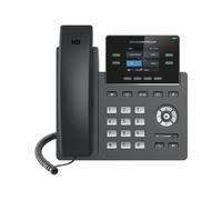 Grandstream GRP2612 IP Phone Nero Cornetta cablata In-band Fuori banda Info SIP