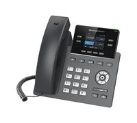 Grandstream GRP2612P IP Phone Nero Cornetta cablata In-band Fuori GRP-2612P