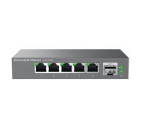 Grandstream GWN7700M - Unmanaged 2.5G Multi-Gigabit Network Switch, 5x 2,5GbE RJ45, 1x SFP+, metal case, 12V/1A PSU