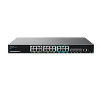Grandstream GWN7822P Switch di rete PoE multi-Gigabit gestito Enterprise Layer 3, 8 x 2,5 GigE PoE++, 4 x 10G SFP+, 16 x GigE PoE