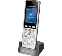 Grandstream Telefono IP WP822 – Set WiFi con stazione di ricarica, cornetta wireless, 2 linee