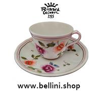 GRANDUCA COREANA Tazza caffè con piatto cc 120 forma Antico Doccia
